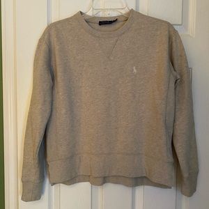 Women’s polo fleece crew neck